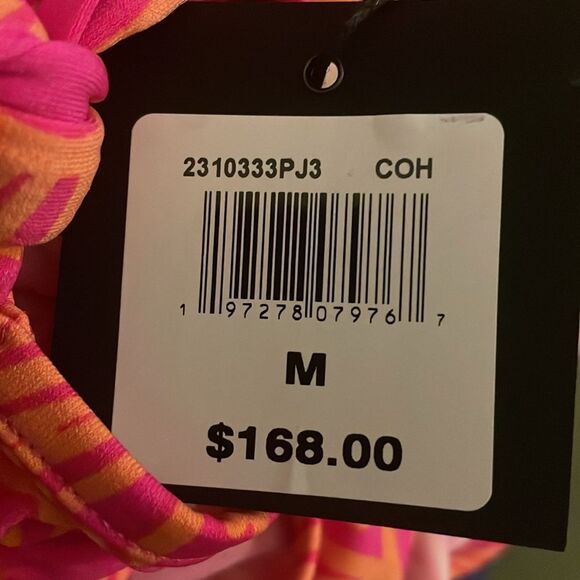 Trina Turk Dress NWT Juju Floral Jersey Halter Mini Dress - Picture 8 of 11